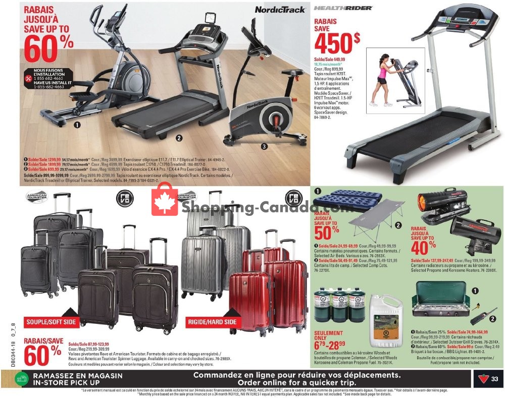 Canadian Tire flyer from Friday October 26, 2018 to Thursday November 1, 2018 - page 35