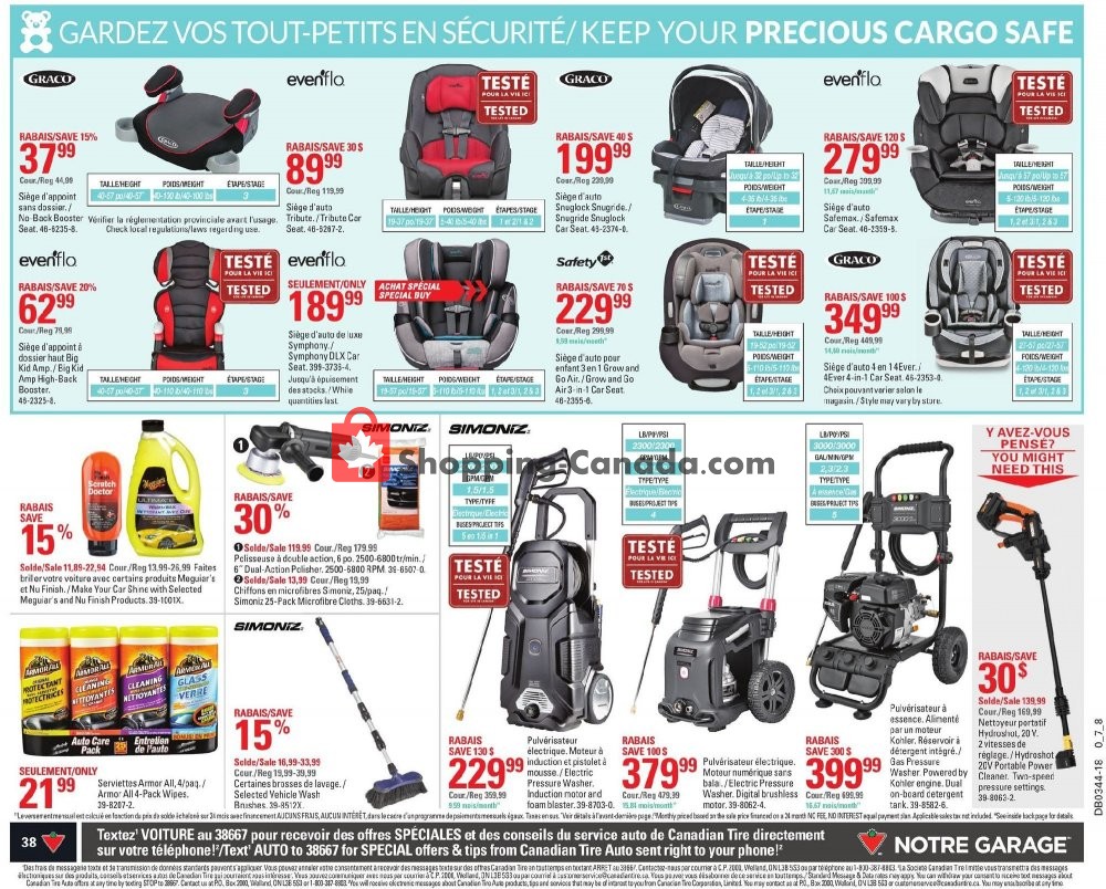 Canadian Tire flyer from Friday October 26, 2018 to Thursday November 1, 2018 - page 40
