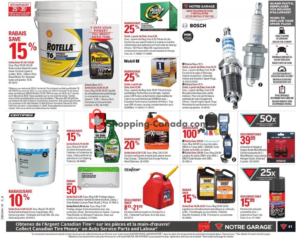 Canadian Tire flyer from Friday October 26, 2018 to Thursday November 1, 2018 - page 43
