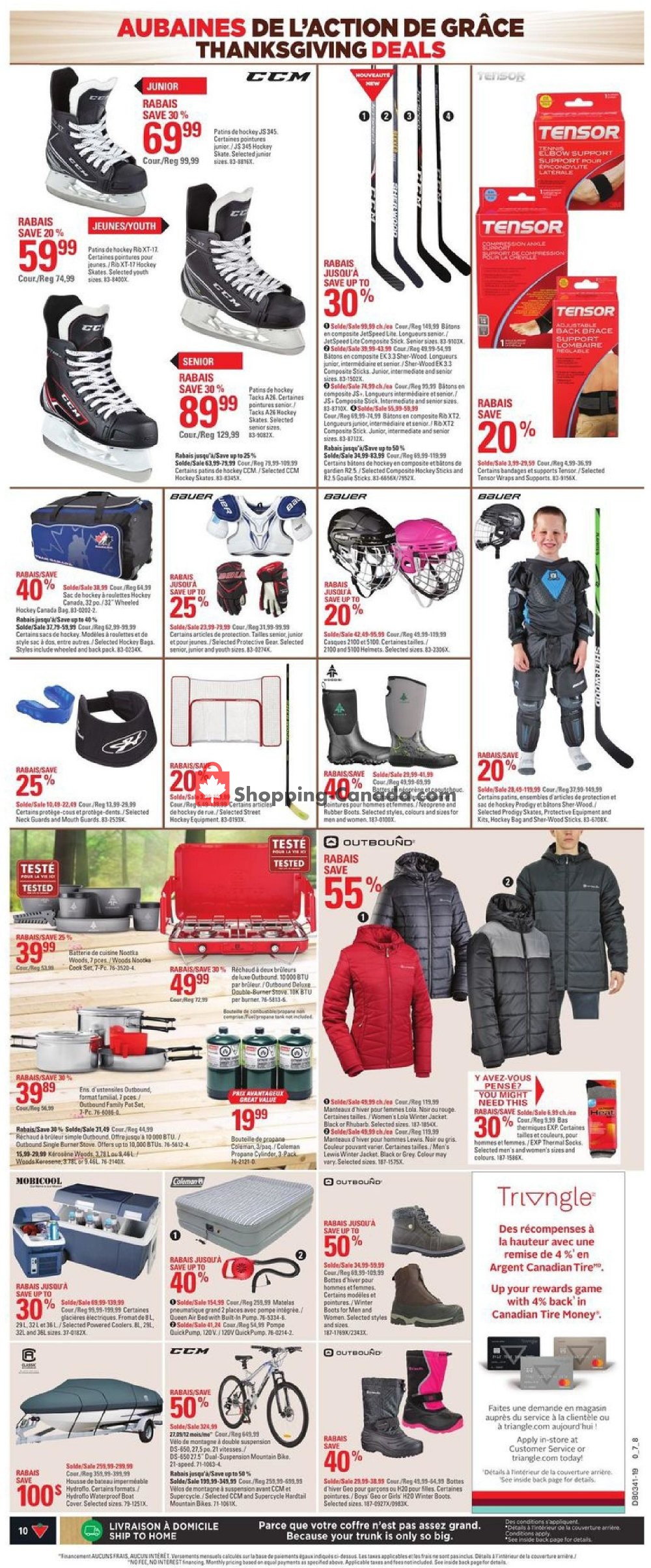 Canadian Tire flyer from Thursday October 3, 2019 to Wednesday October 9, 2019 - page 10