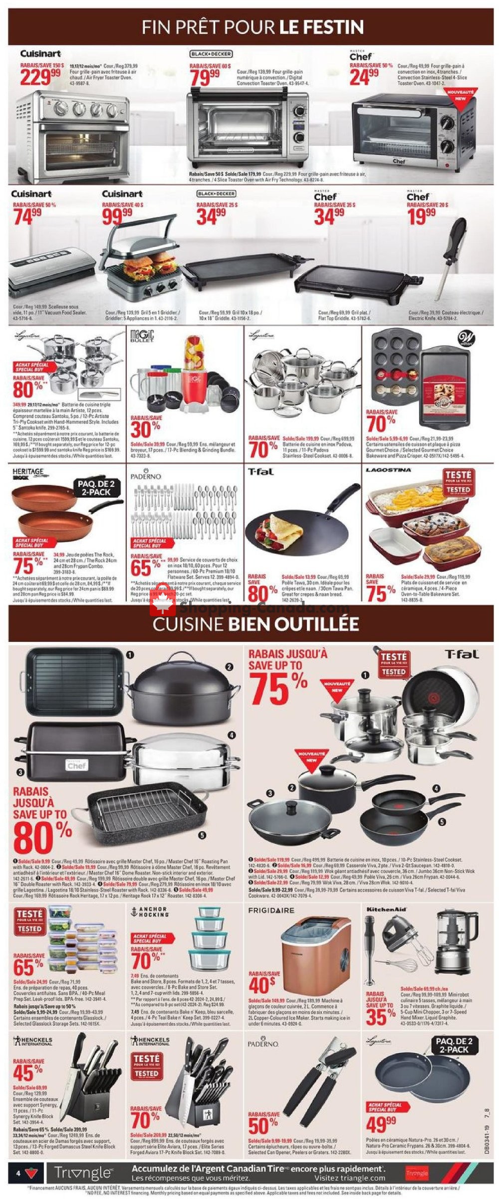 Canadian Tire flyer from Thursday October 3, 2019 to Wednesday October 9, 2019 - page 4