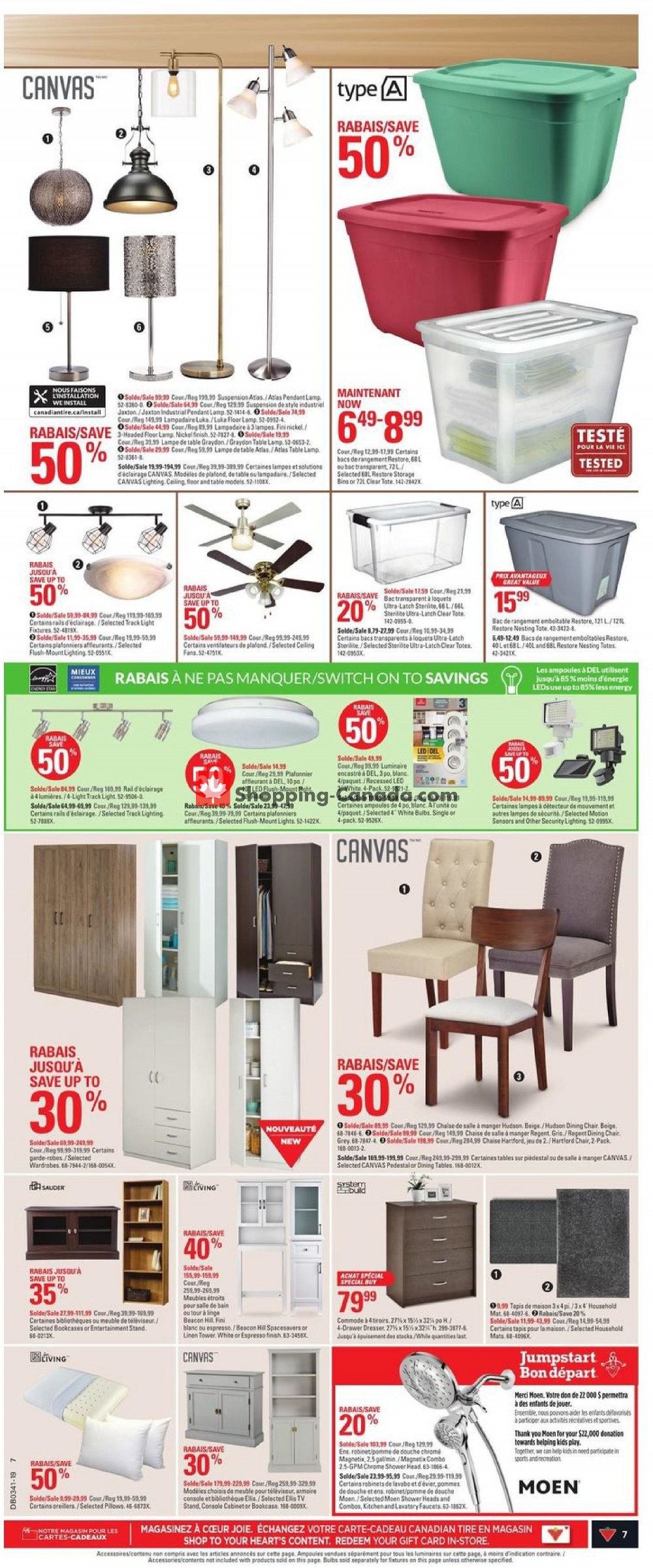 Canadian Tire flyer from Thursday October 3, 2019 to Wednesday October 9, 2019 - page 7