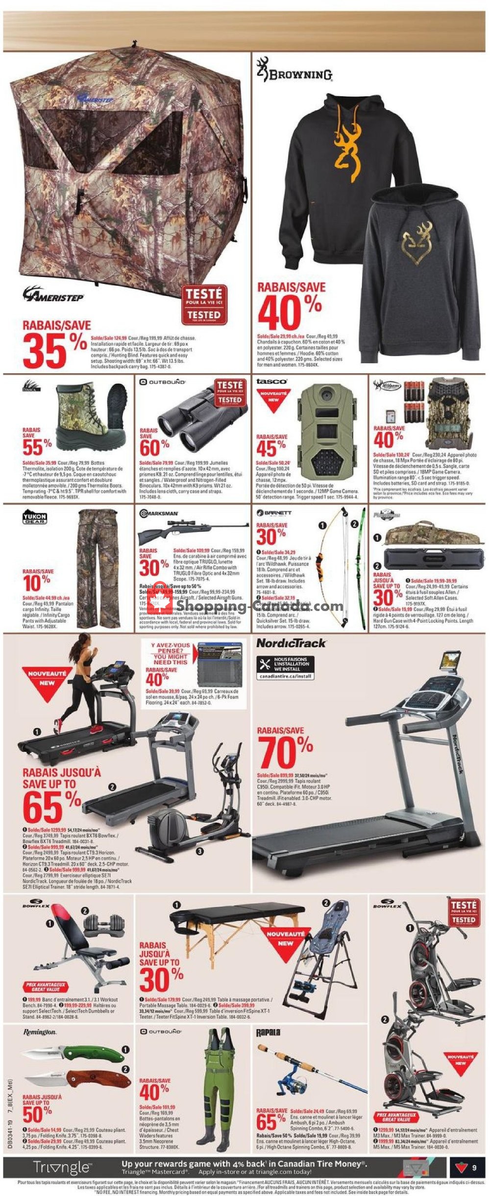 Canadian Tire flyer from Thursday October 3, 2019 to Wednesday October 9, 2019 - page 9