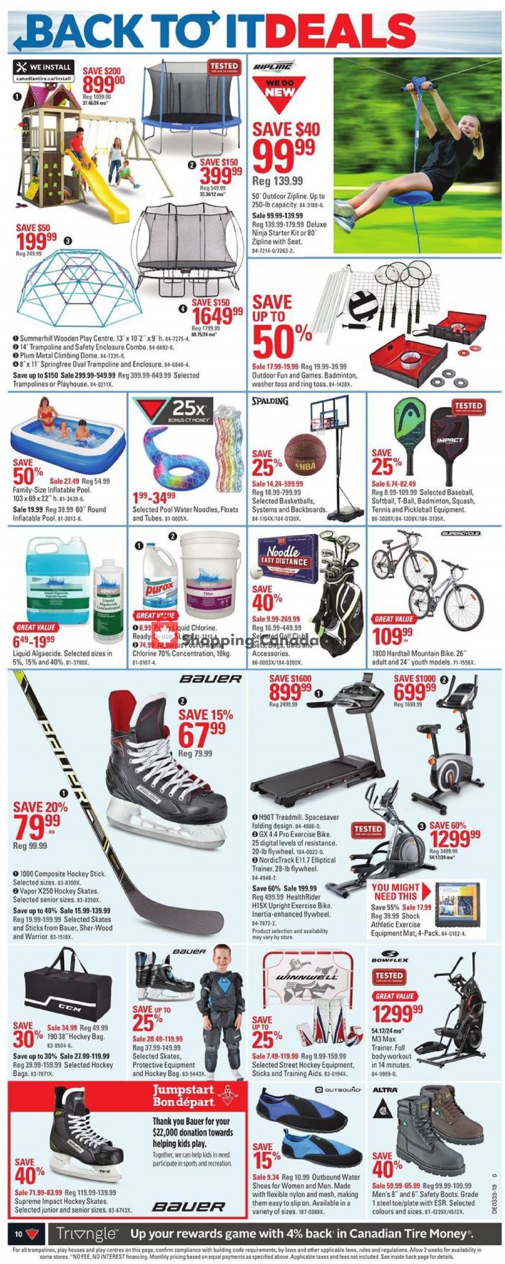 Canadian Tire flyer from Thursday August 8, 2019 to Thursday August 15, 2019 - page 10
