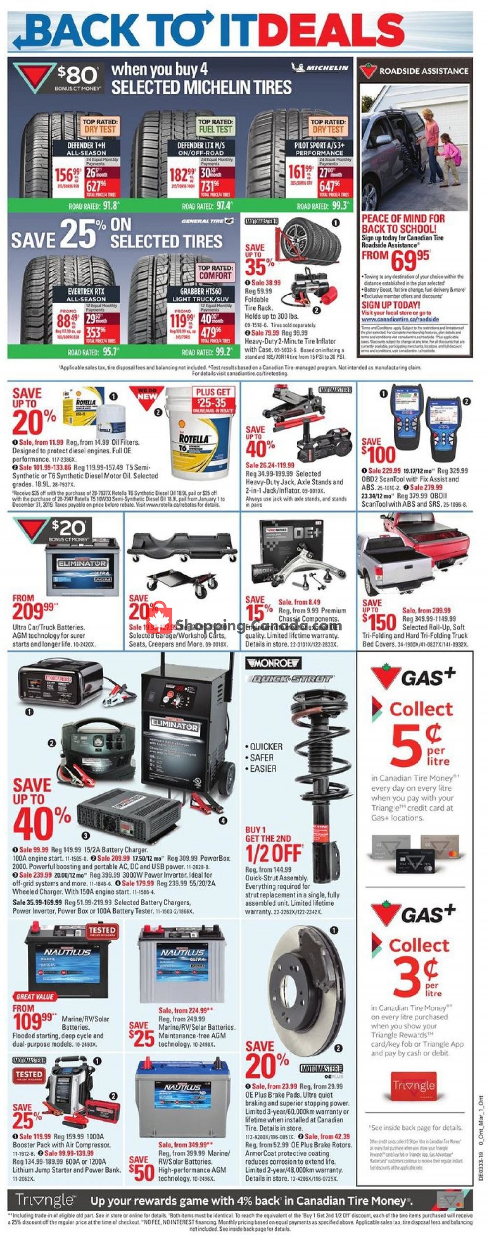 Canadian Tire flyer from Thursday August 8, 2019 to Thursday August 15, 2019 - page 16