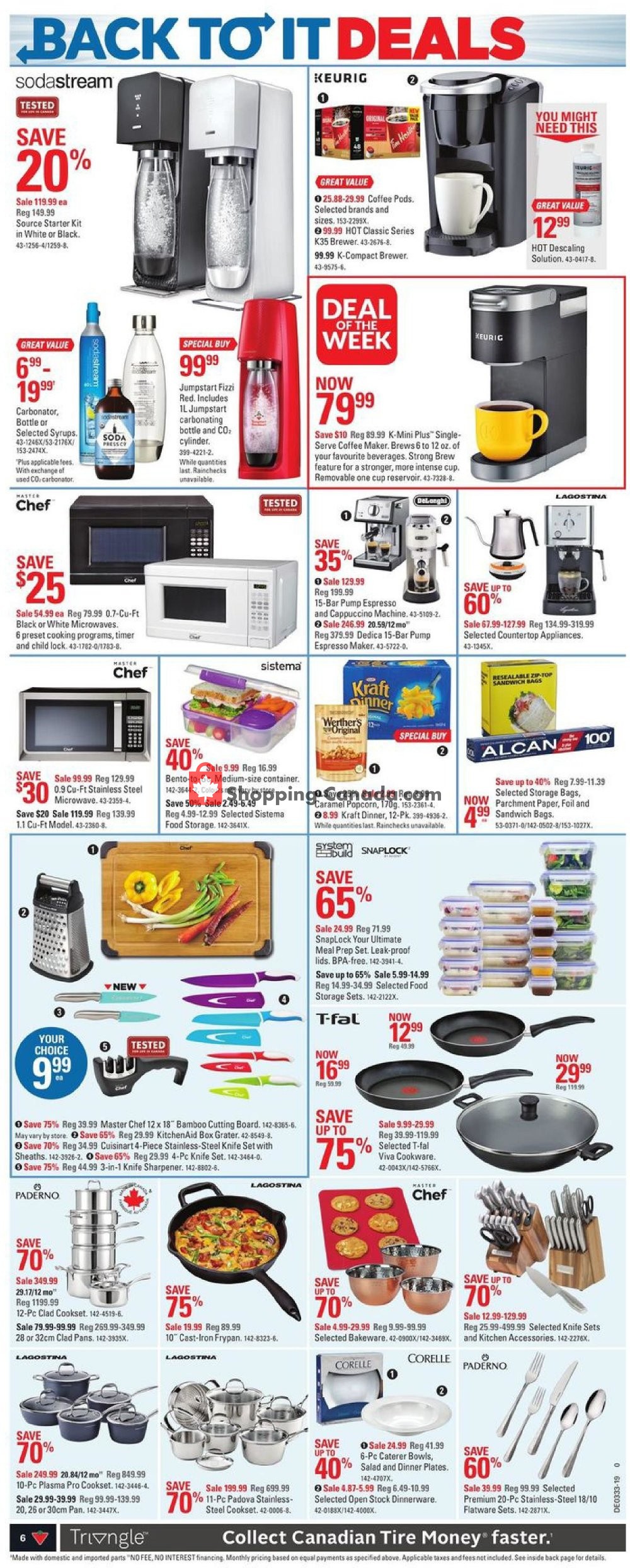 Canadian Tire flyer from Thursday August 8, 2019 to Thursday August 15, 2019 - page 6