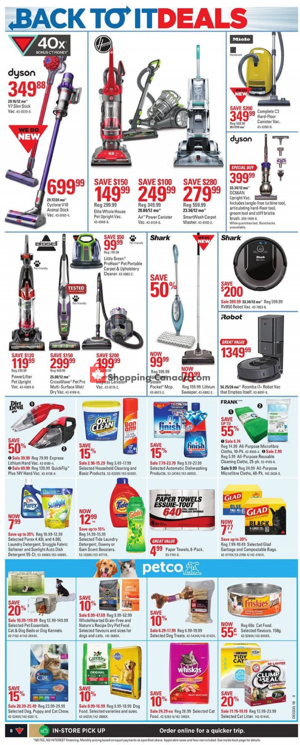 Canadian Tire flyer from Thursday August 8, 2019 to Thursday August 15, 2019 - page 8