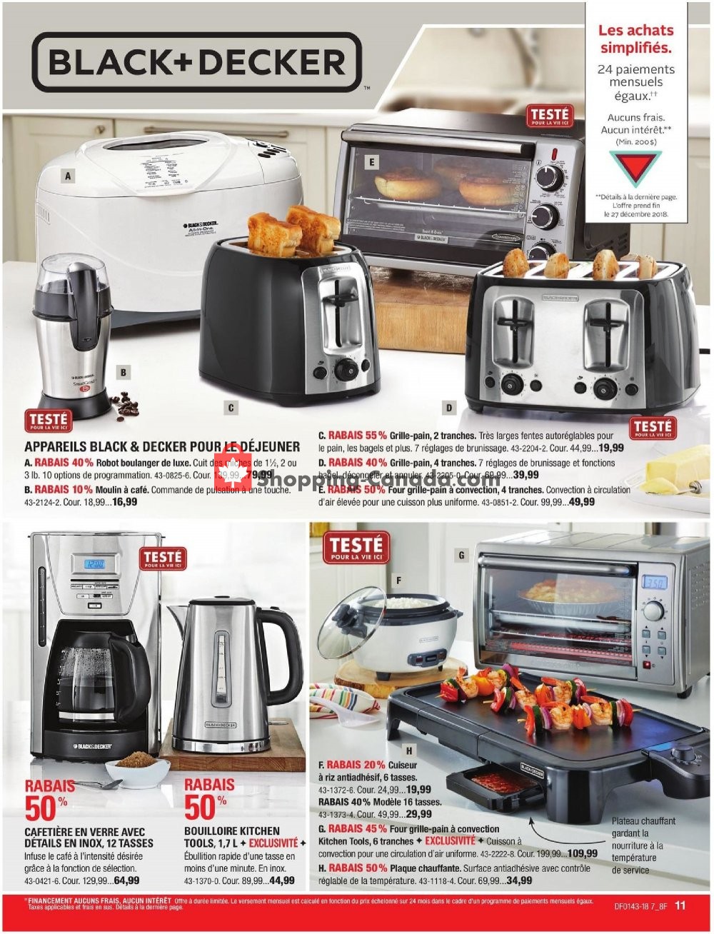 Canadian Tire flyer from Friday October 19, 2018 to Thursday November 8, 2018 - page 11