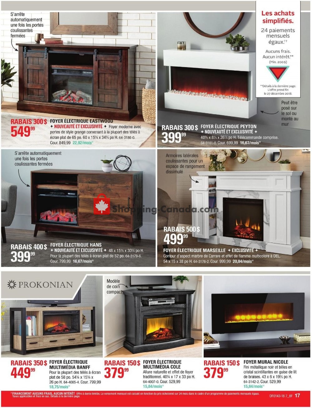 Canadian Tire flyer from Friday October 19, 2018 to Thursday November 8, 2018 - page 17