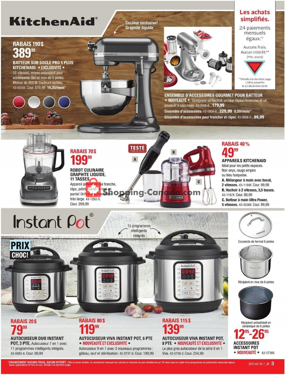 Canadian Tire flyer from Friday October 19, 2018 to Thursday November 8, 2018 - page 3