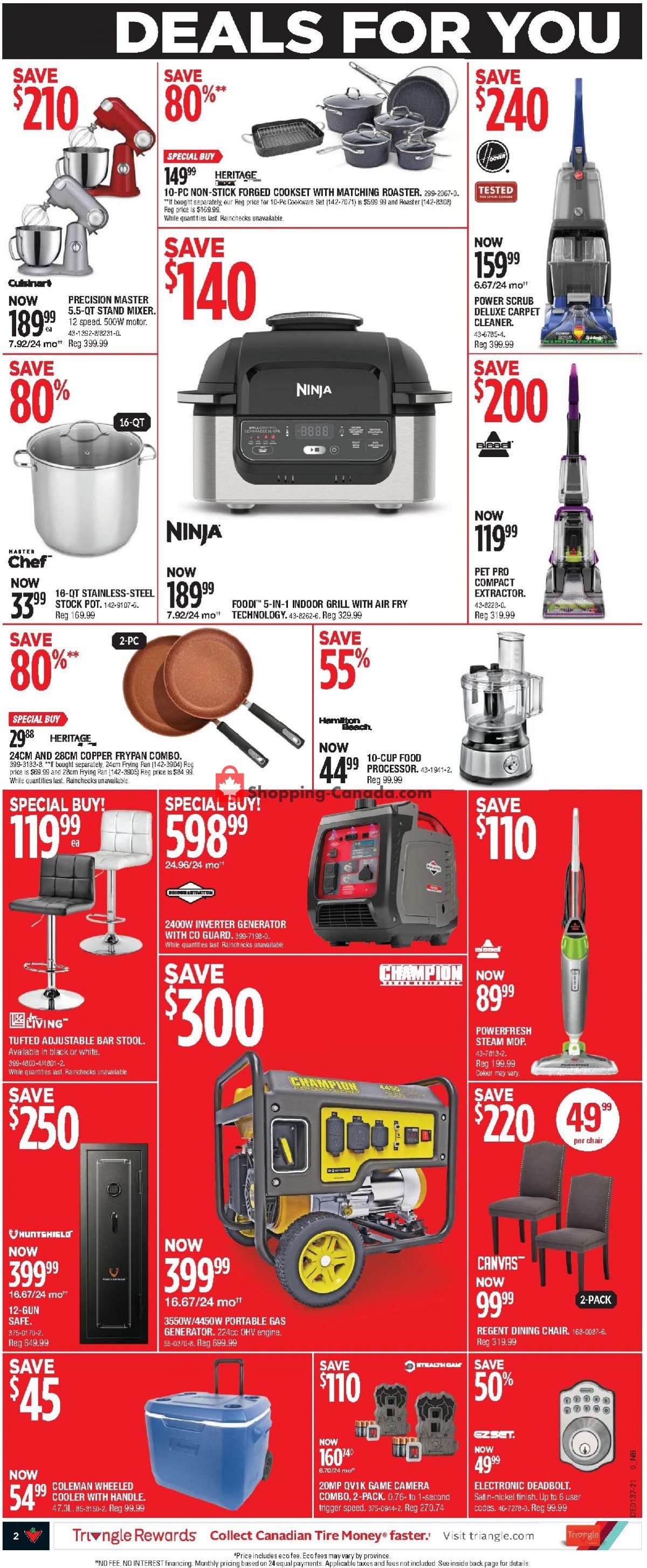 Canadian Tire flyer from Thursday September 9, 2021 to Thursday September 16, 2021 - page 2