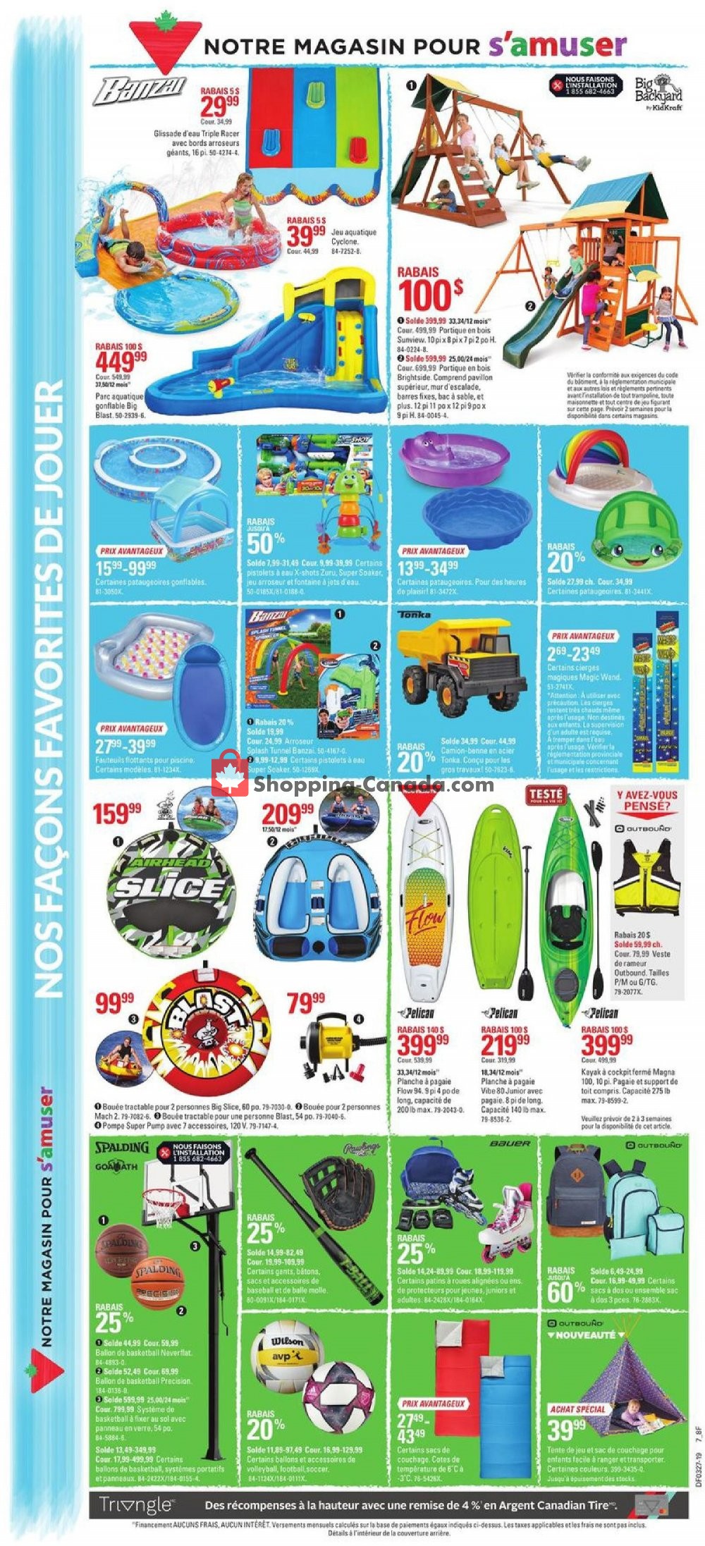 Canadian Tire flyer from Thursday June 27, 2019 to Wednesday July 3, 2019 - page 20