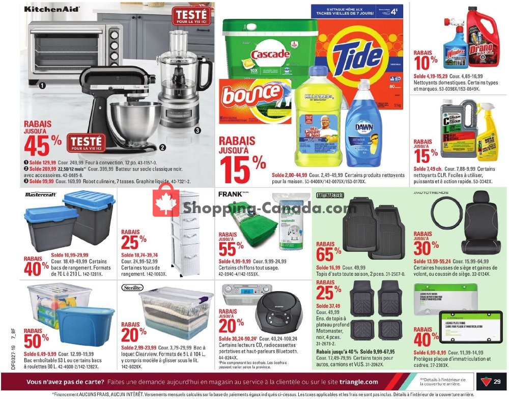 Canadian Tire flyer from Thursday June 27, 2019 to Wednesday July 3, 2019 - page 31