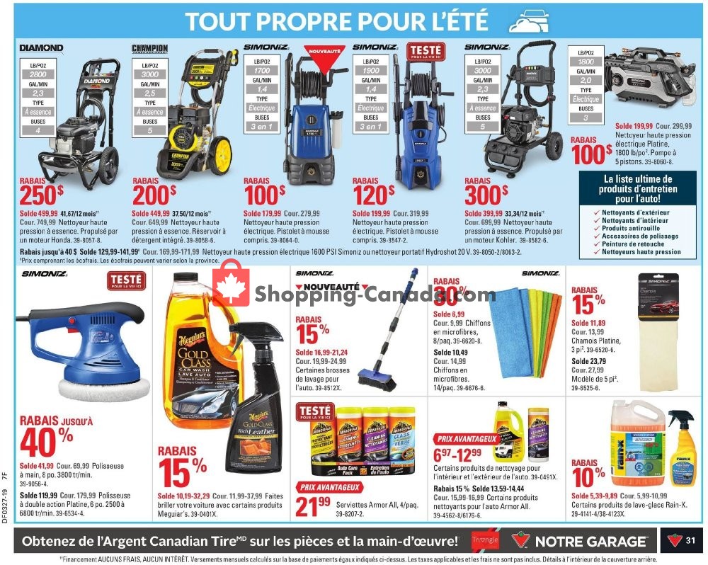 Canadian Tire flyer from Thursday June 27, 2019 to Wednesday July 3, 2019 - page 33