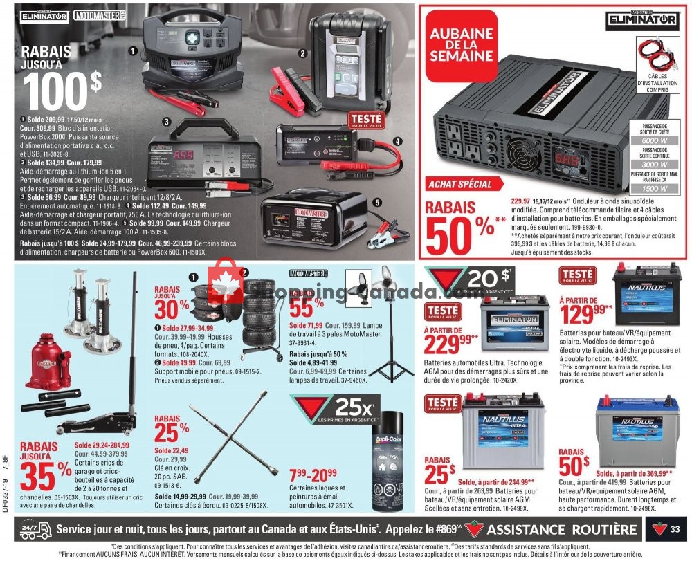 Canadian Tire flyer from Thursday June 27, 2019 to Wednesday July 3, 2019 - page 35