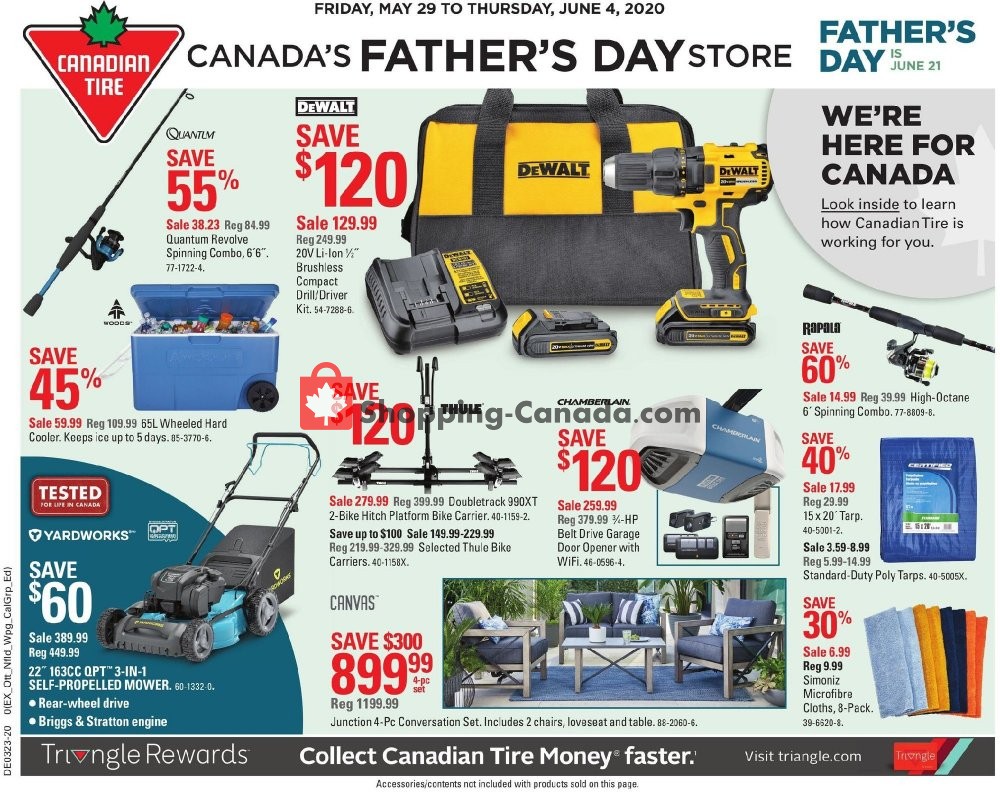 canadian tire father's day