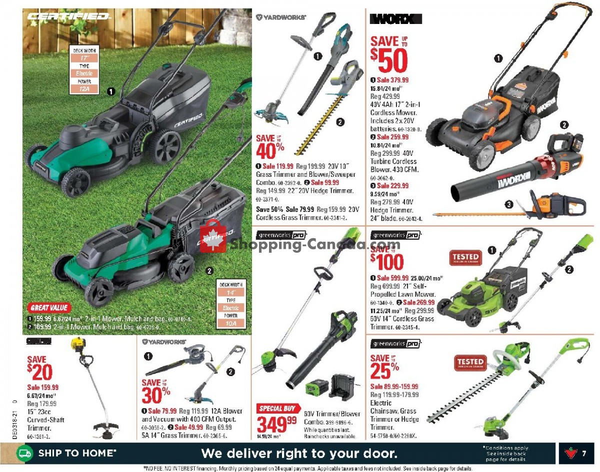 Canadian Tire flyer from Friday April 30, 2021 to Thursday May 6, 2021 - page 11