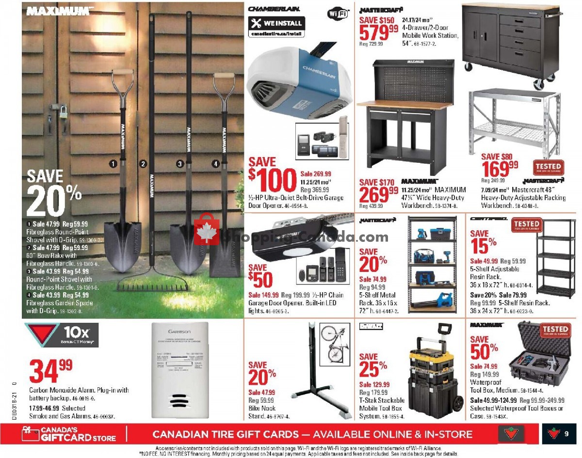 Canadian Tire flyer from Friday April 30, 2021 to Thursday May 6, 2021 - page 13