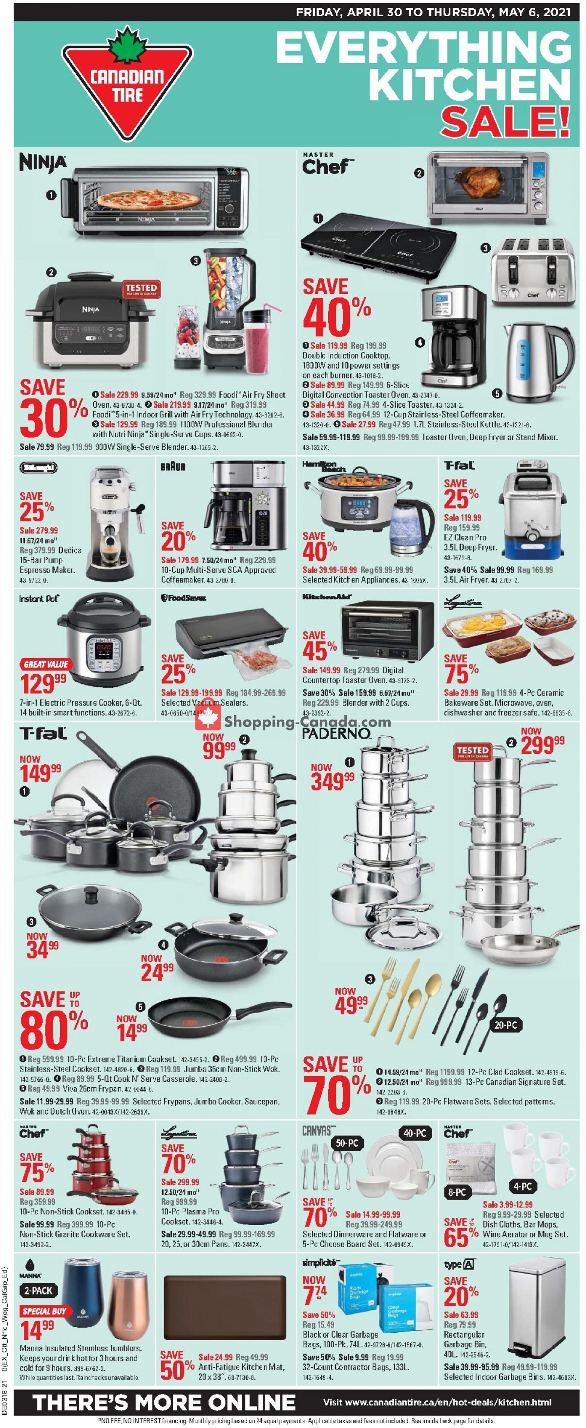 Canadian Tire flyer from Friday April 30, 2021 to Thursday May 6, 2021 - page 3