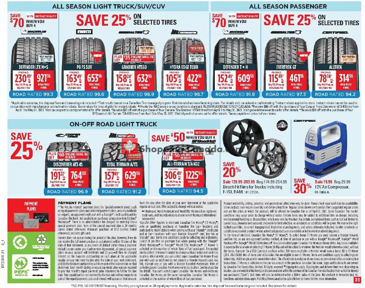 Canadian Tire flyer from Friday April 30, 2021 to Thursday May 6, 2021 - page 39