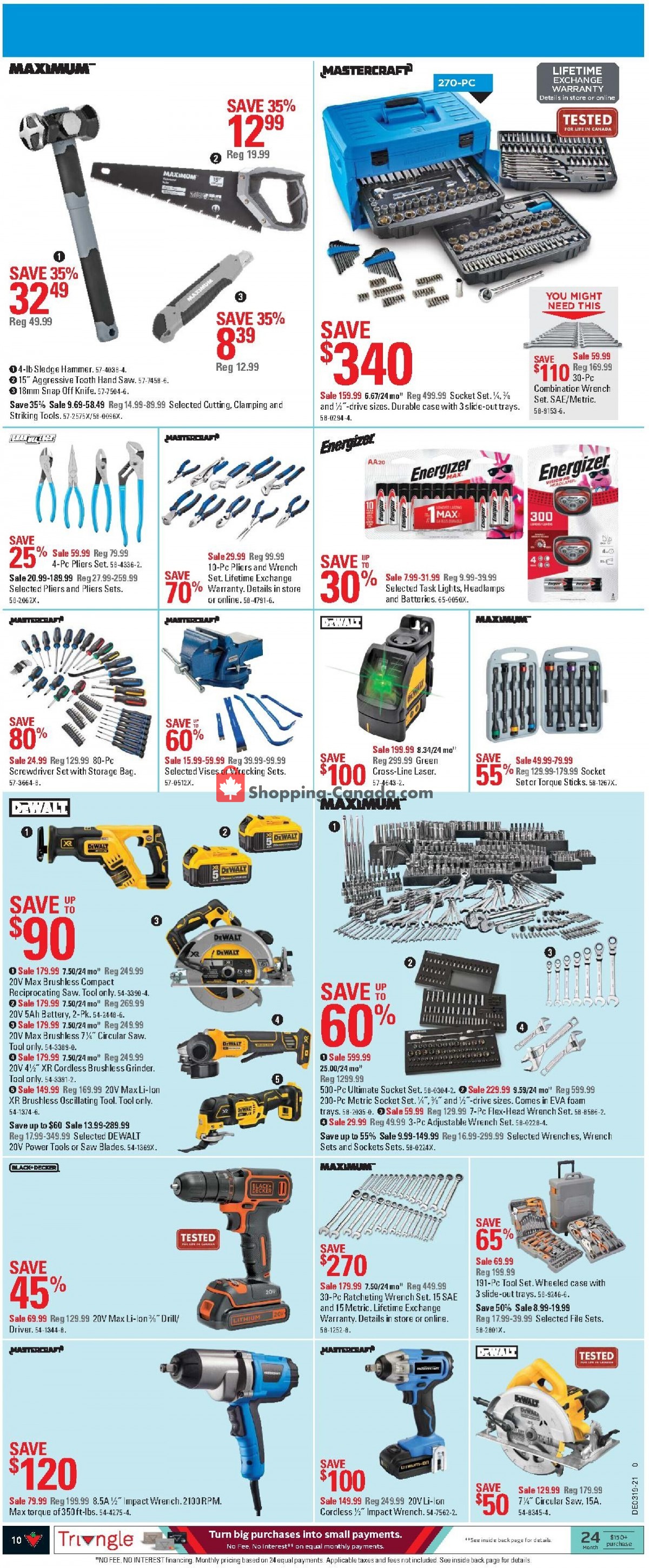 Canadian Tire flyer from Friday May 7, 2021 to Thursday May 13, 2021 - page 10