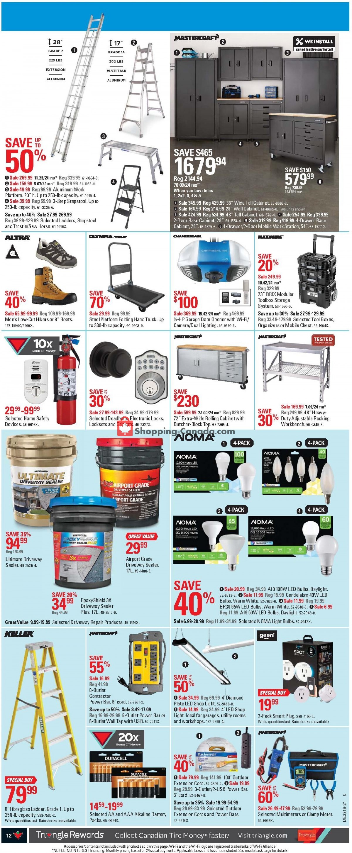 Canadian Tire flyer from Friday May 7, 2021 to Thursday May 13, 2021 - page 12