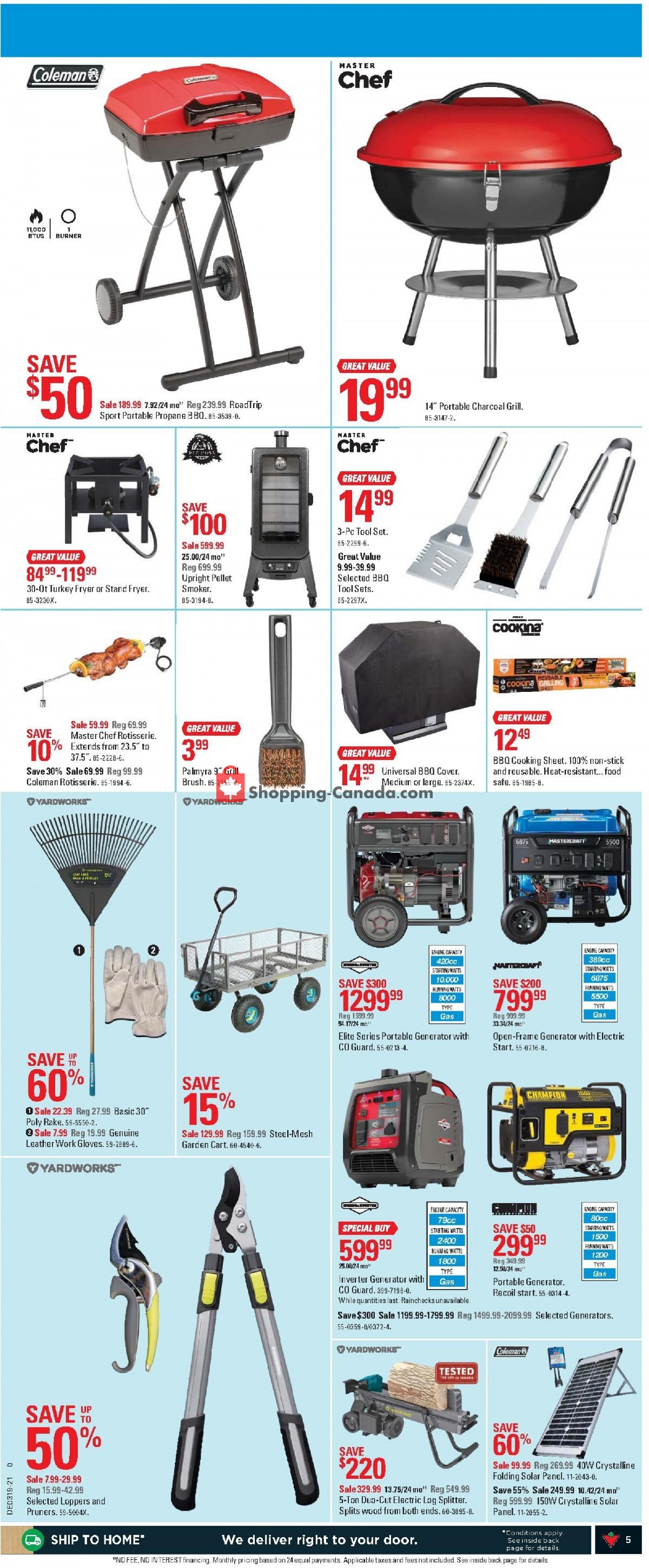 Canadian Tire flyer from Friday May 7, 2021 to Thursday May 13, 2021 - page 5