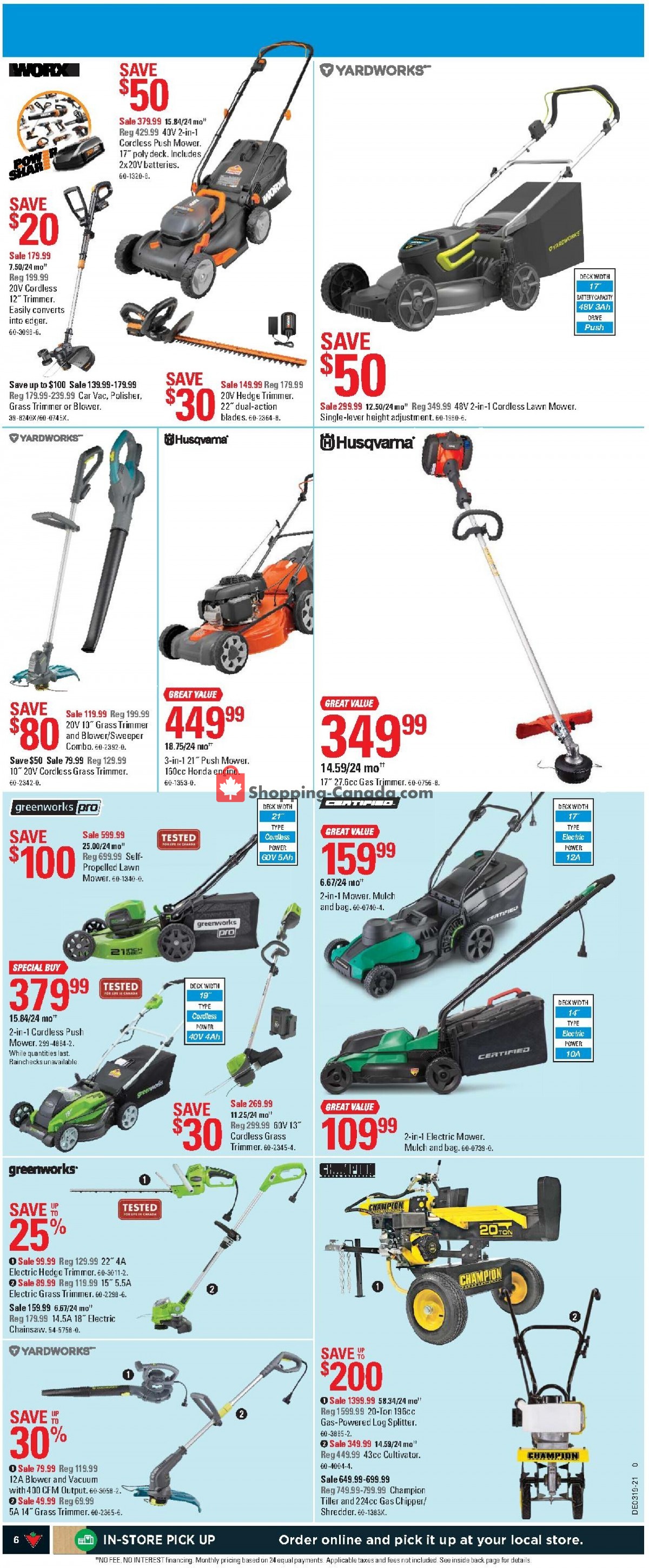 Canadian Tire flyer from Friday May 7, 2021 to Thursday May 13, 2021 - page 6