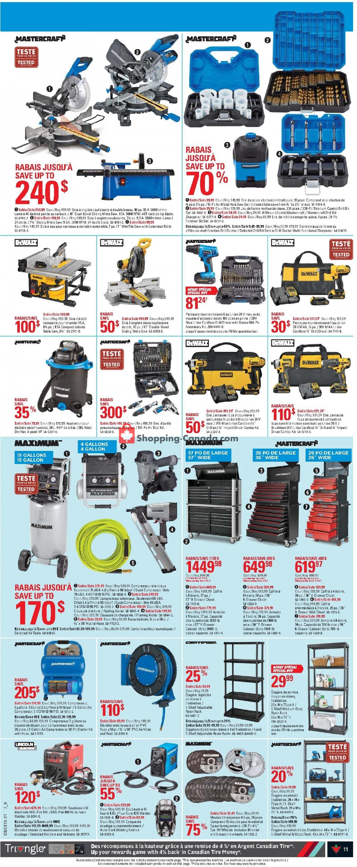 Canadian Tire flyer from Thursday May 6, 2021 to Wednesday May 12, 2021 - page 11