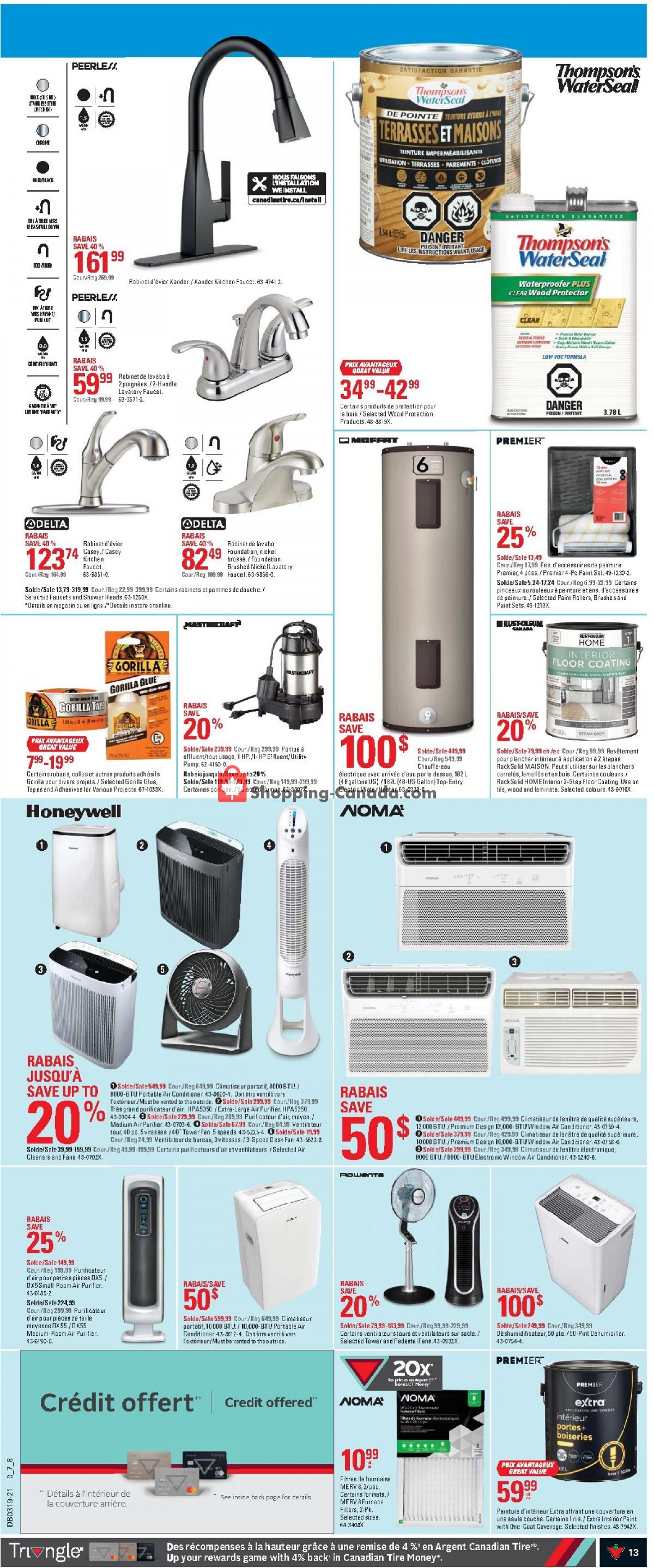 Canadian Tire flyer from Thursday May 6, 2021 to Wednesday May 12, 2021 - page 13
