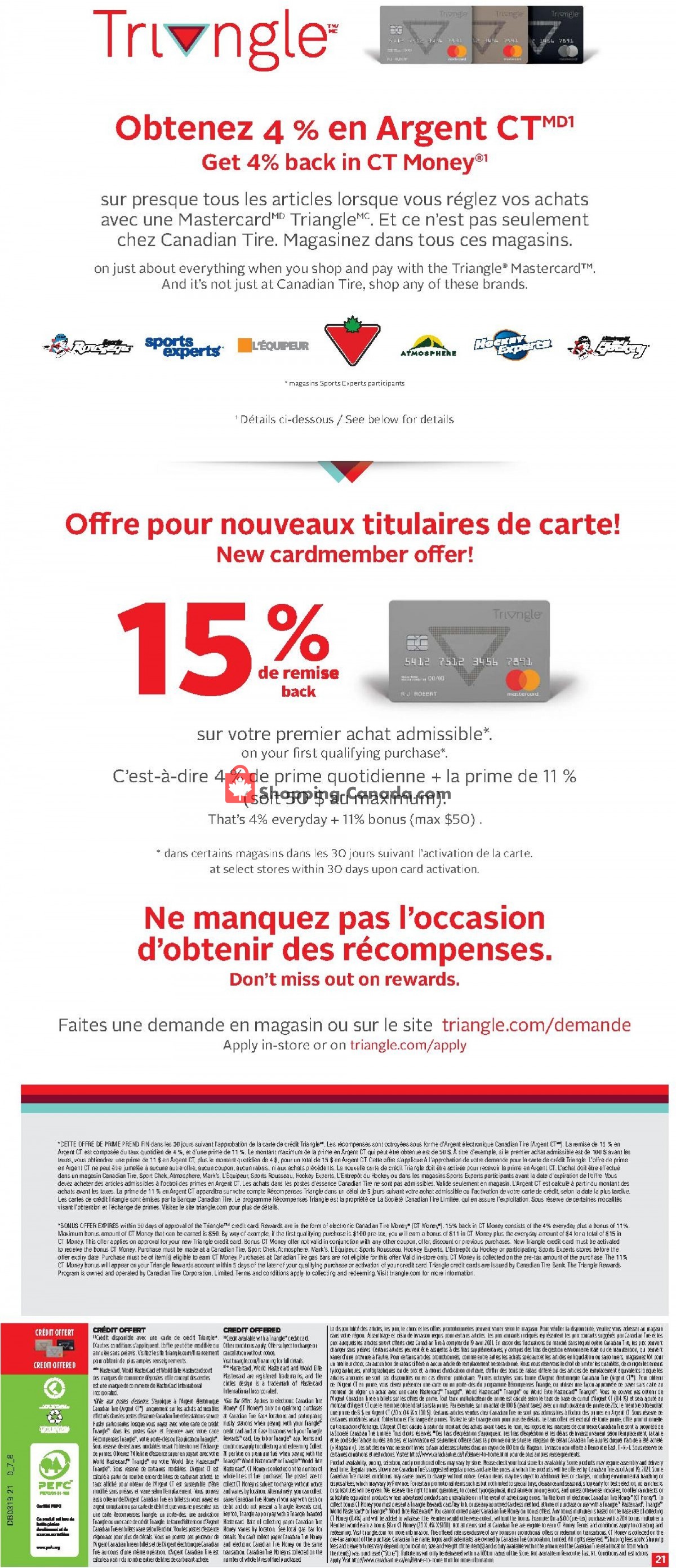 Canadian Tire flyer from Thursday May 6, 2021 to Wednesday May 12, 2021 - page 21