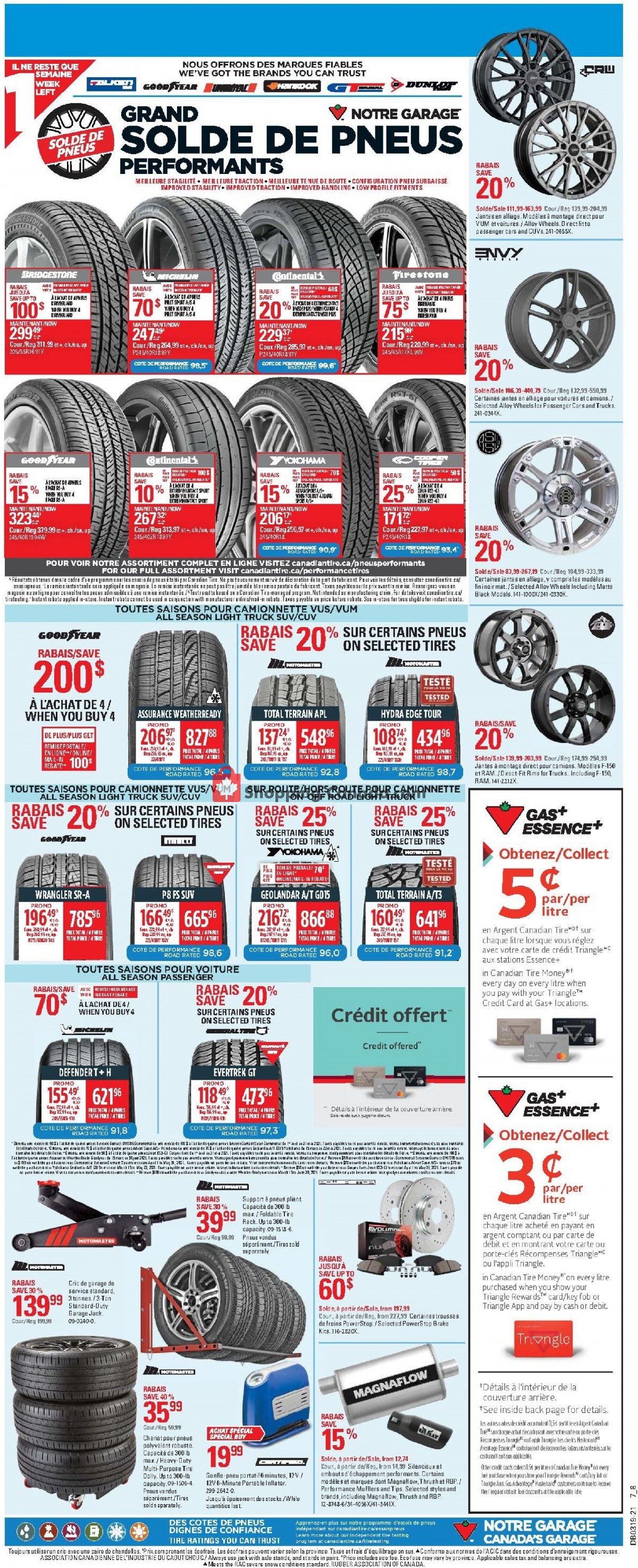 Canadian Tire flyer from Thursday May 6, 2021 to Wednesday May 12, 2021 - page 22