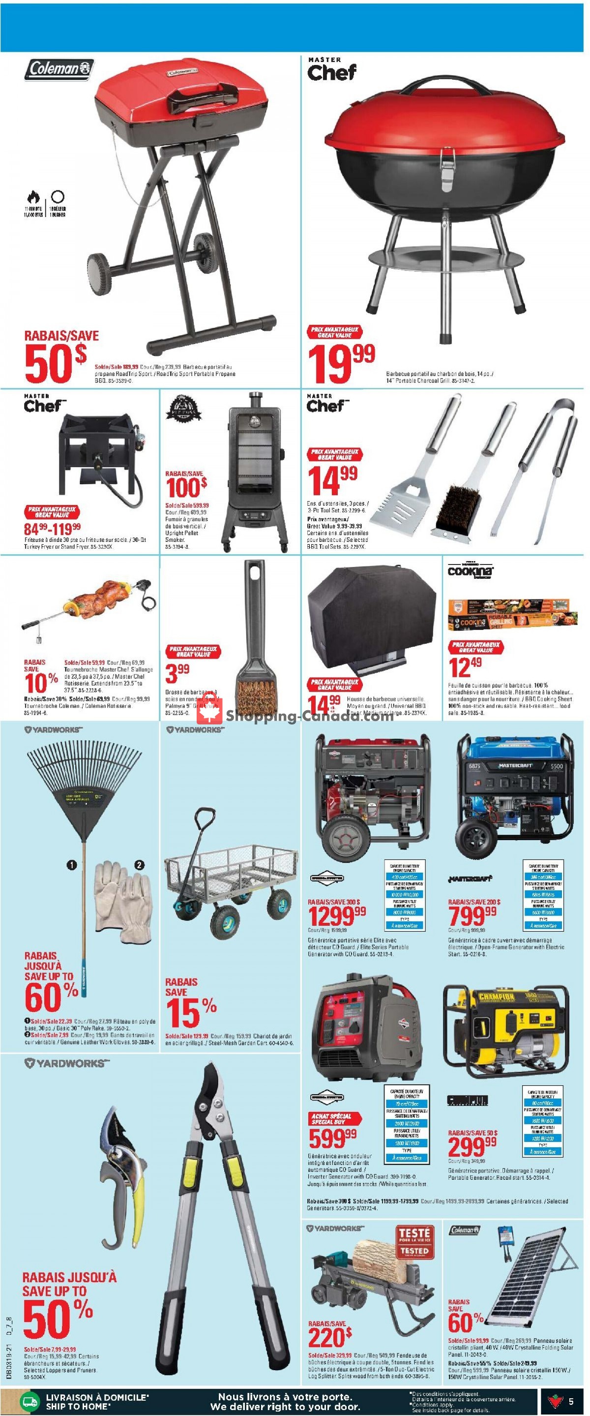Canadian Tire flyer from Thursday May 6, 2021 to Wednesday May 12, 2021 - page 5