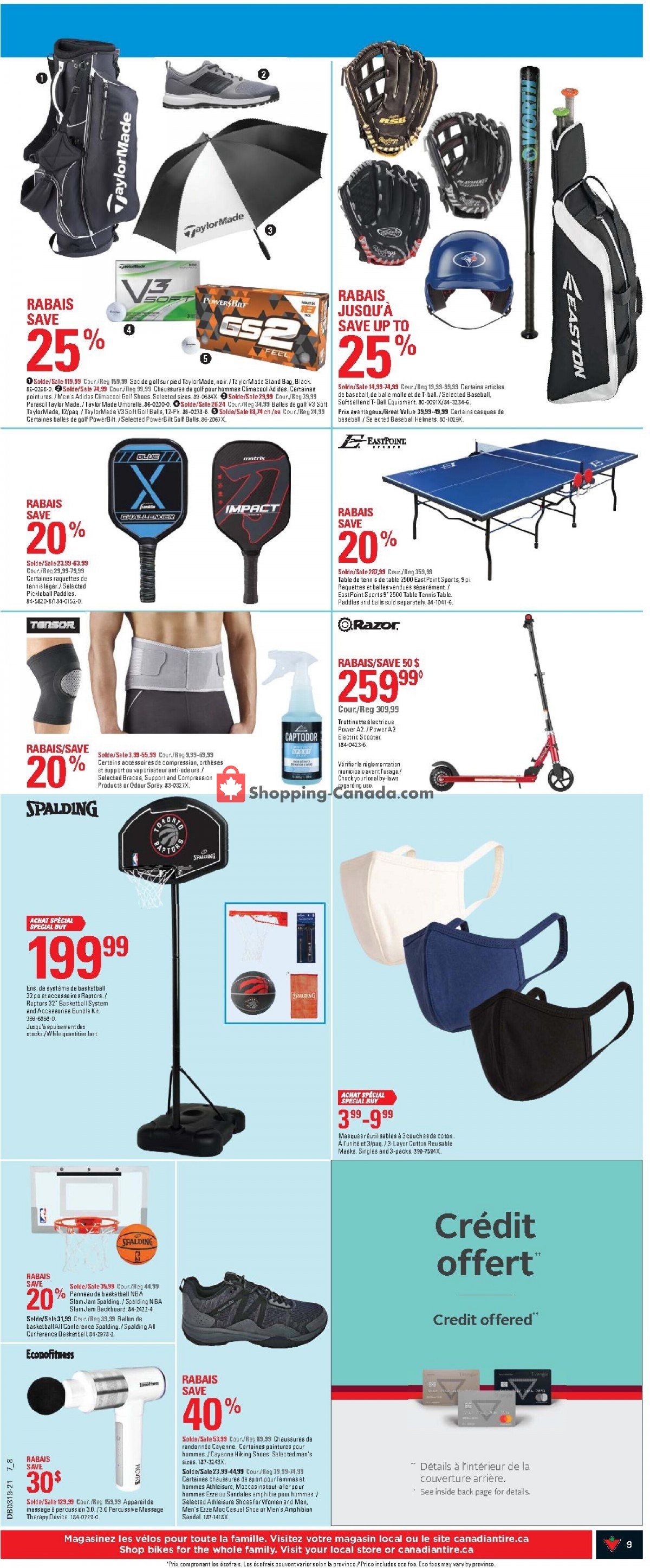 Canadian Tire flyer from Thursday May 6, 2021 to Wednesday May 12, 2021 - page 9