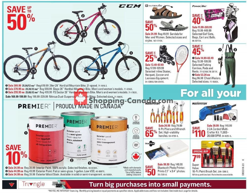 Canadian Tire flyer from Friday April 24, 2020 to Thursday April 30, 2020 - page 2