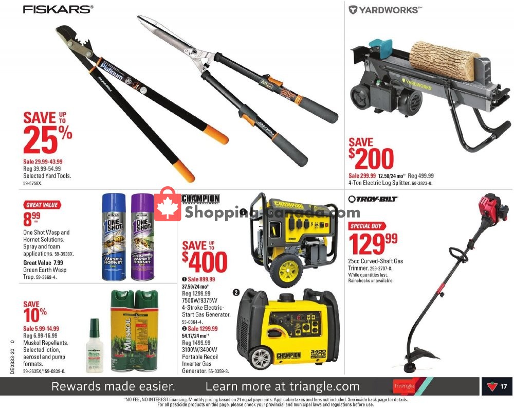 Canadian Tire flyer from Friday August 7, 2020 to Thursday August 13, 2020 - page 25