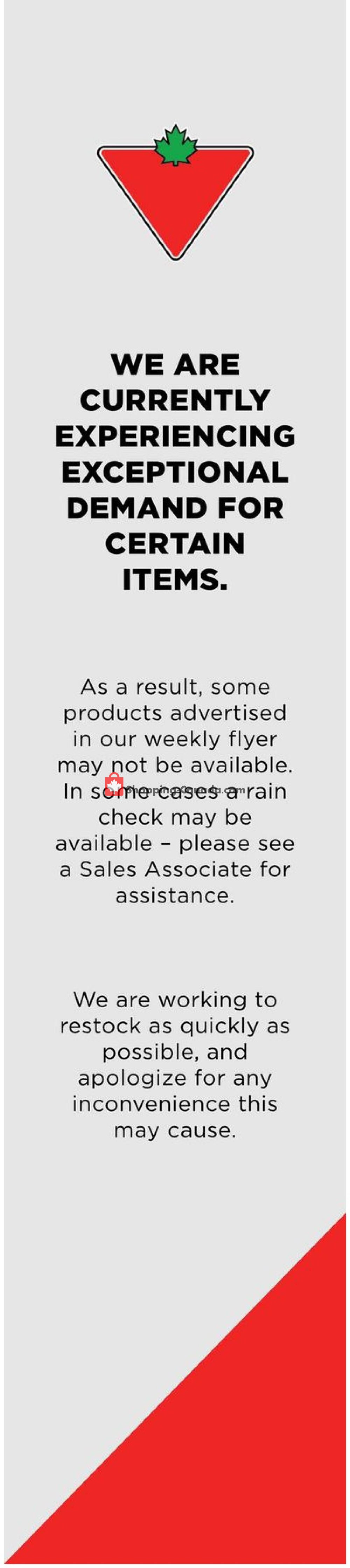 Canadian Tire flyer from Friday August 7, 2020 to Thursday August 13, 2020 - page 3