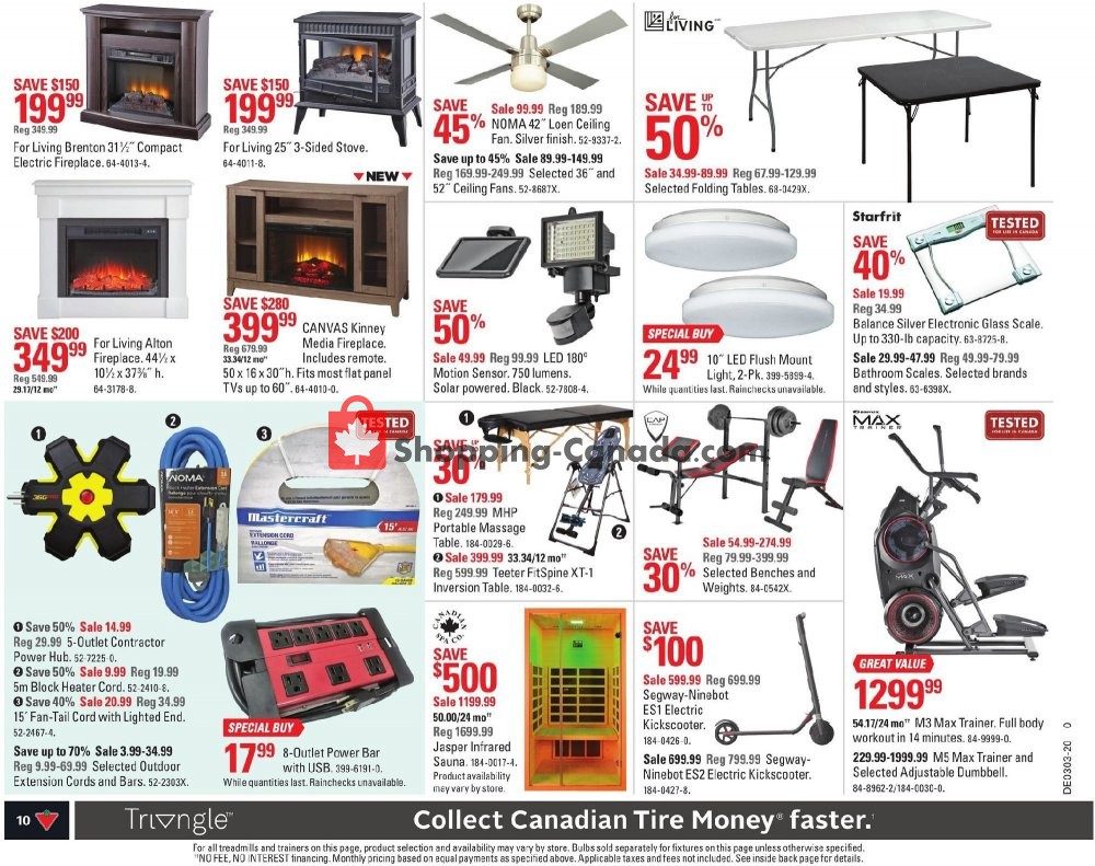 Canadian Tire flyer from Thursday January 9, 2020 to Wednesday January 15, 2020 - page 10