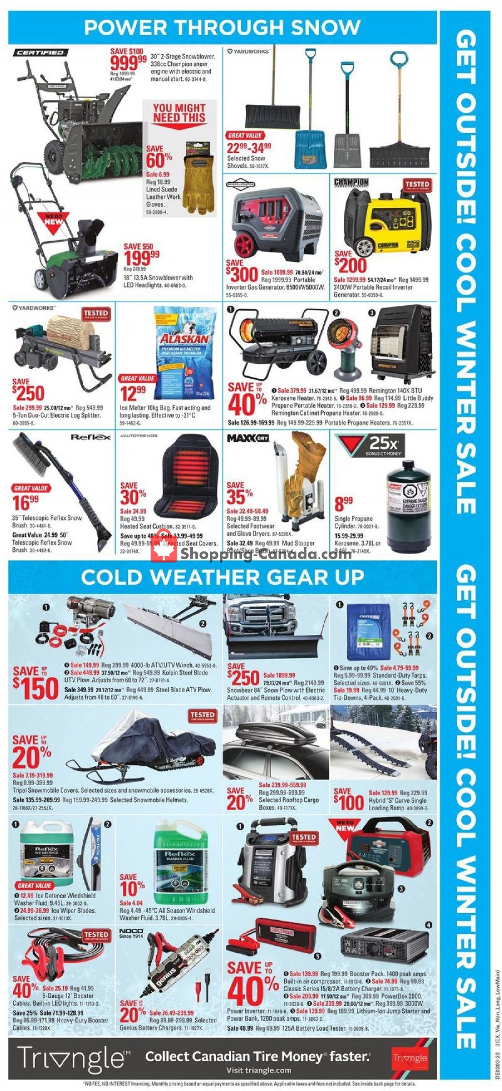 Canadian Tire flyer from Thursday January 9, 2020 to Wednesday January 15, 2020 - page 13