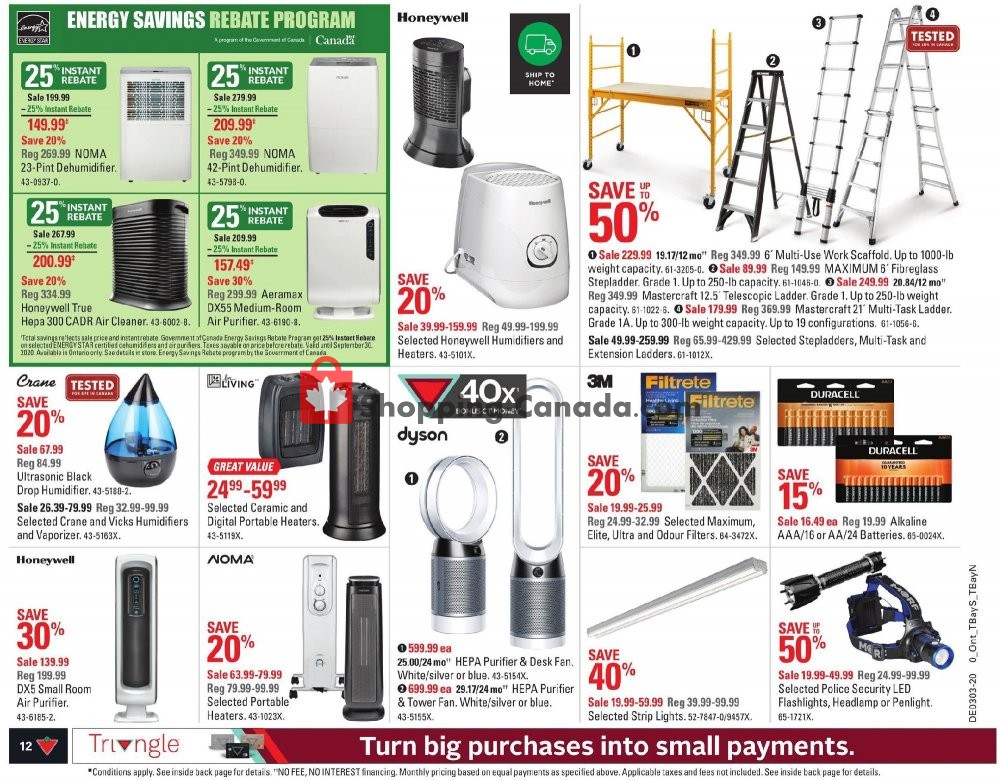 Canadian Tire flyer from Thursday January 9, 2020 to Wednesday January 15, 2020 - page 14