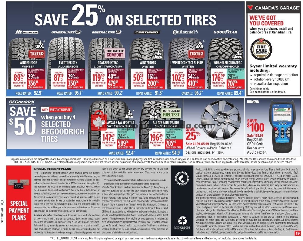Canadian Tire flyer from Thursday January 9, 2020 to Wednesday January 15, 2020 - page 21