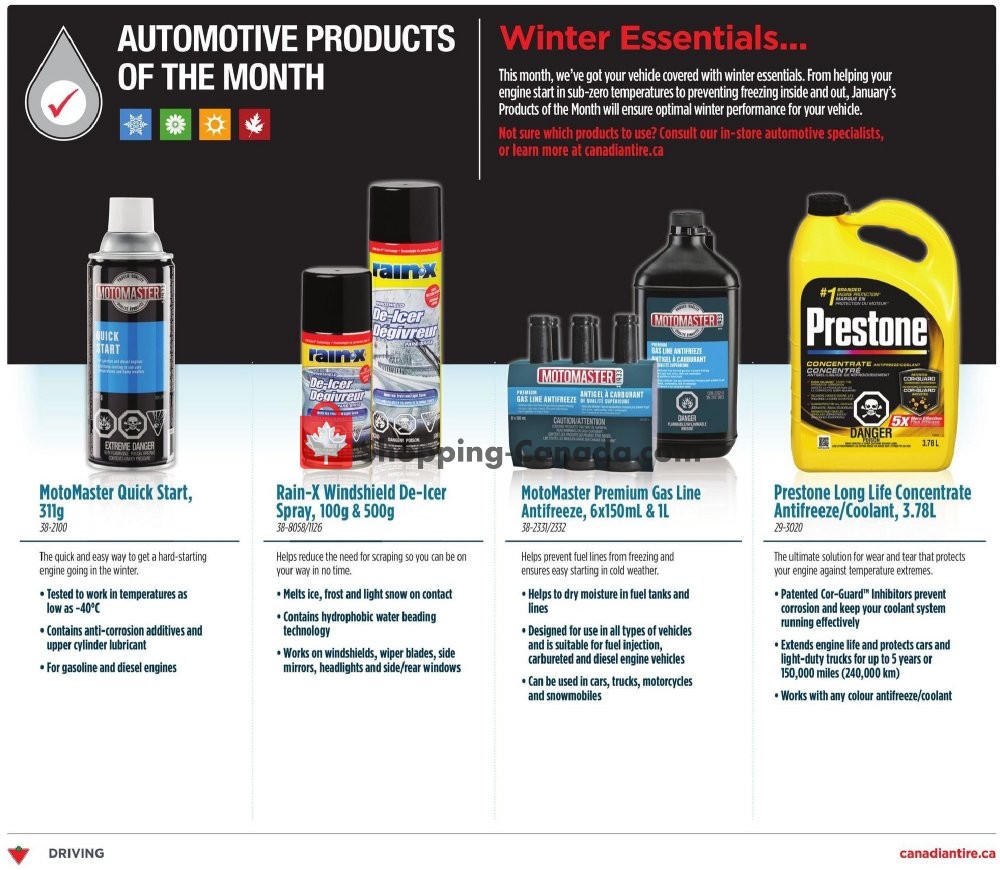 Canadian Tire flyer from Thursday January 9, 2020 to Wednesday January 15, 2020 - page 25
