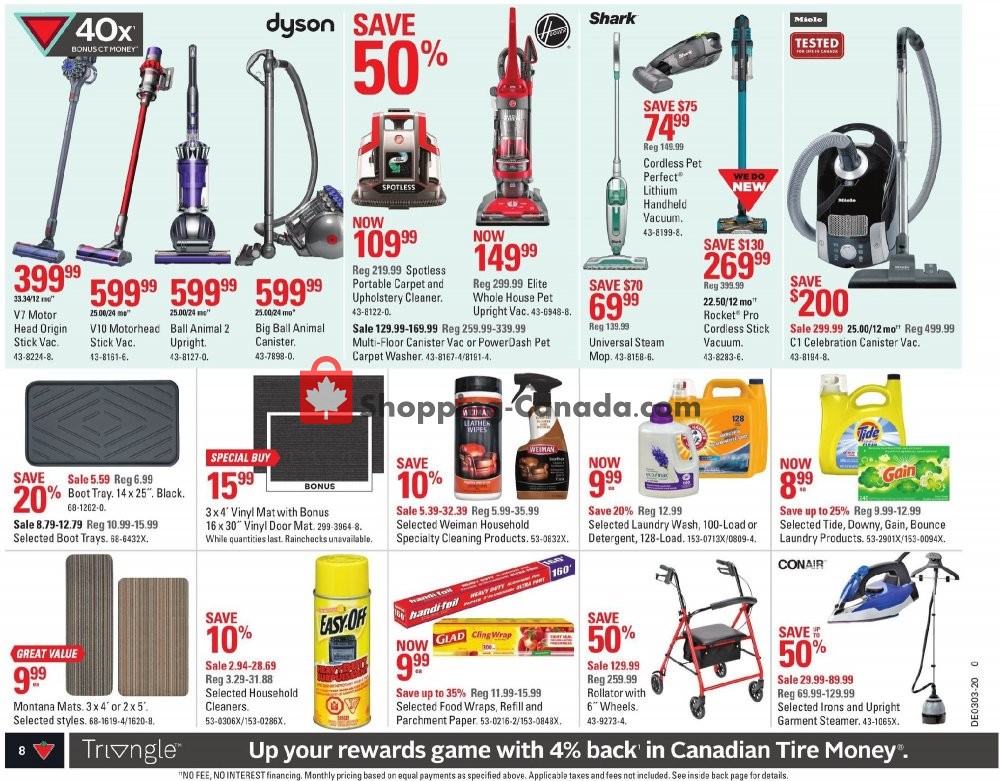 Canadian Tire flyer from Thursday January 9, 2020 to Wednesday January 15, 2020 - page 8