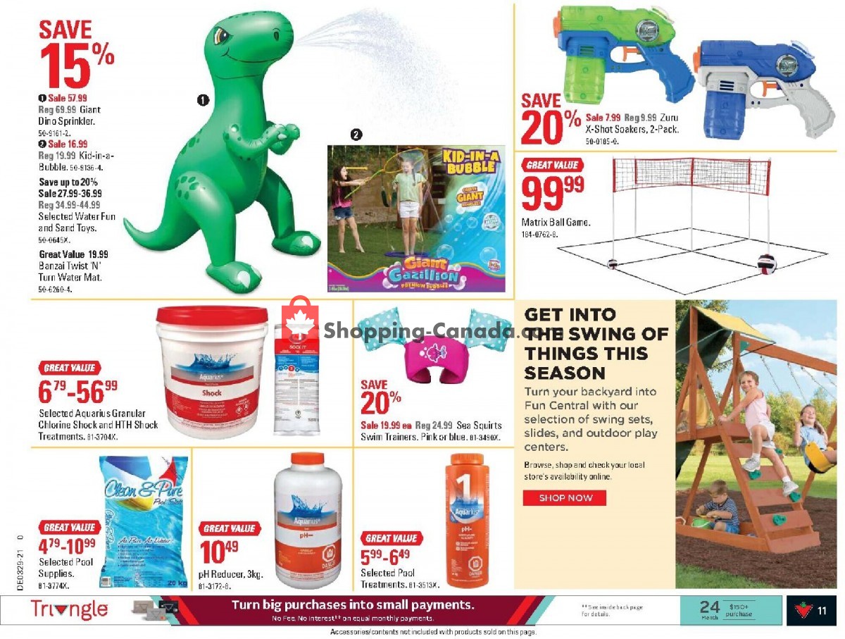 Canadian Tire flyer from Friday July 16, 2021 to Thursday July 22, 2021 - page 10