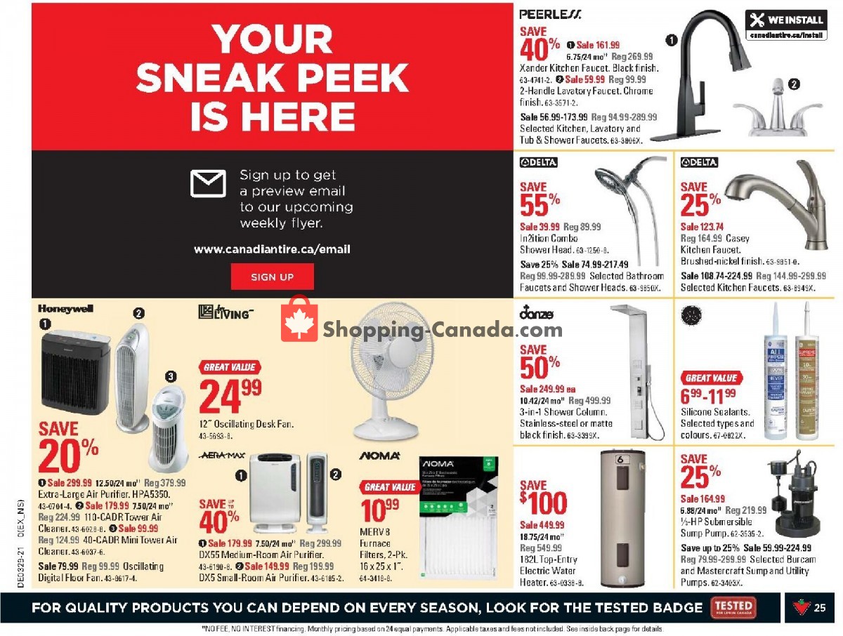 Canadian Tire flyer from Friday July 16, 2021 to Thursday July 22, 2021 - page 24