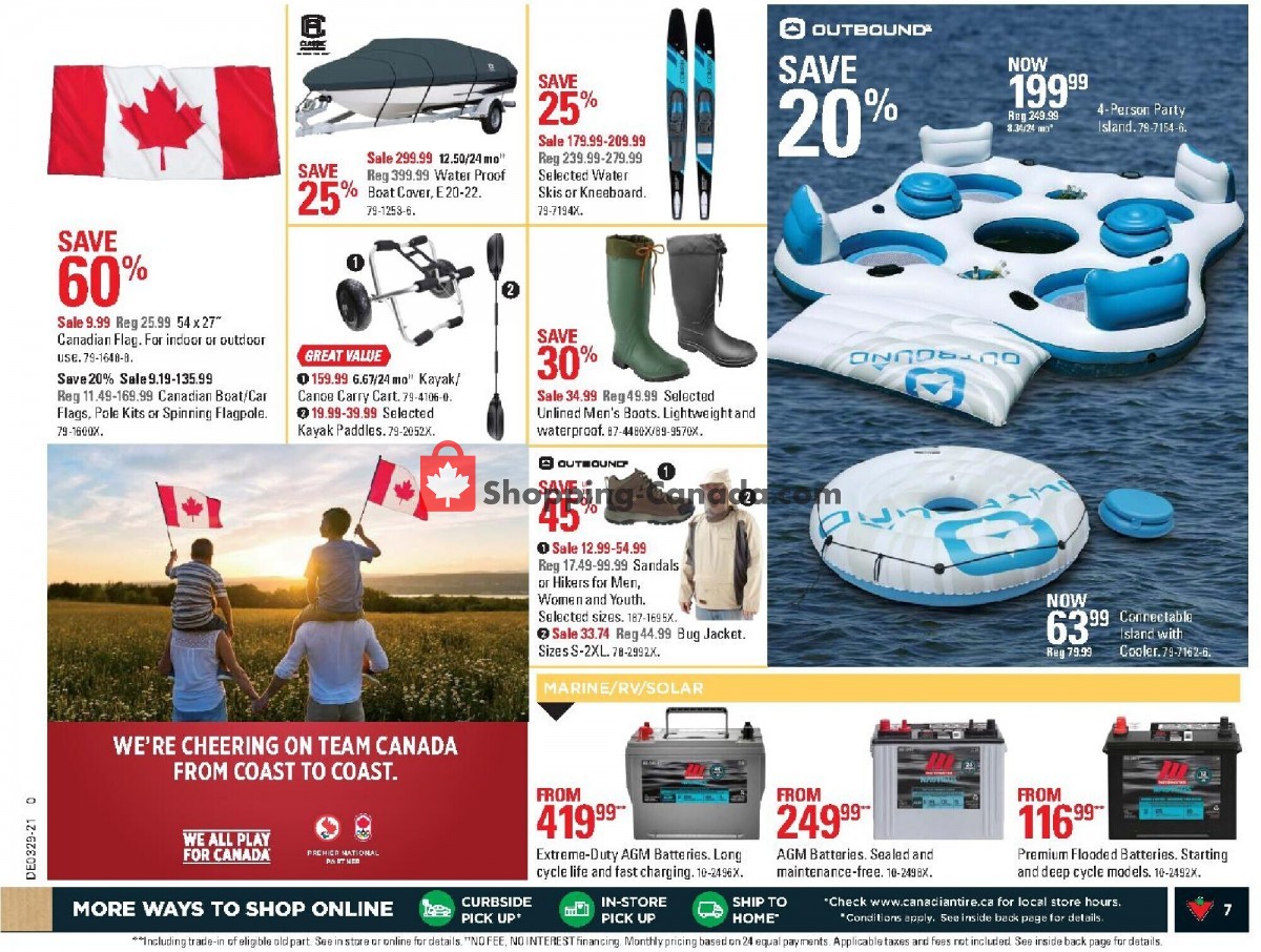 Canadian Tire flyer from Friday July 16, 2021 to Thursday July 22, 2021 - page 6