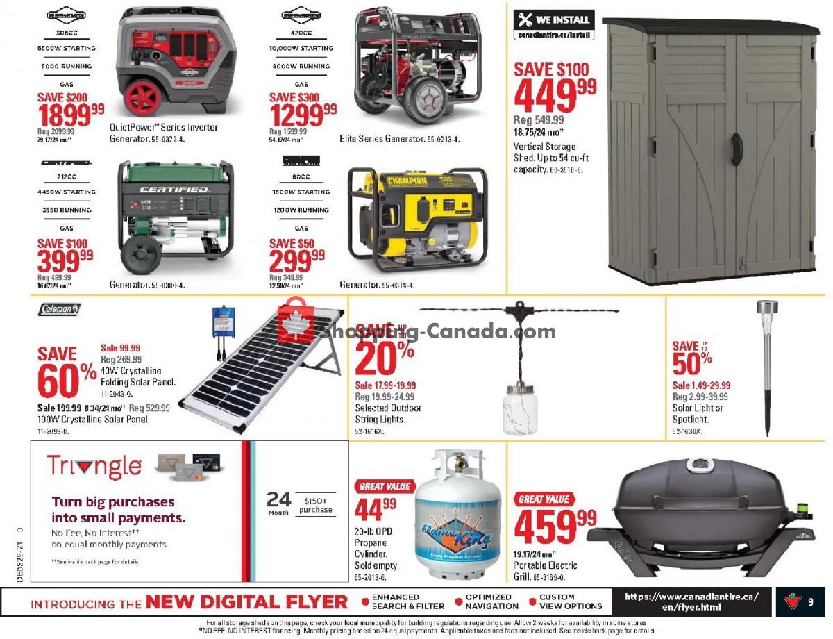 Canadian Tire flyer from Friday July 16, 2021 to Thursday July 22, 2021 - page 8