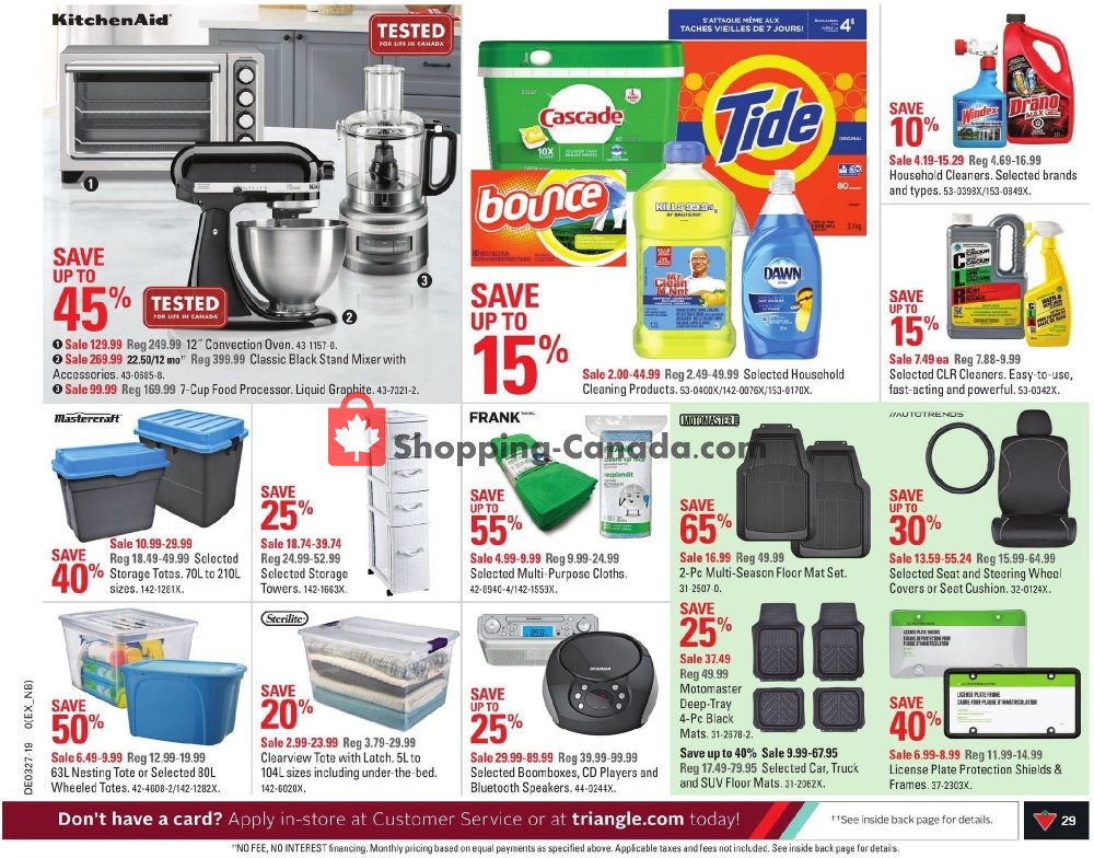 Canadian Tire flyer from Friday June 28, 2019 to Thursday July 4, 2019 - page 31