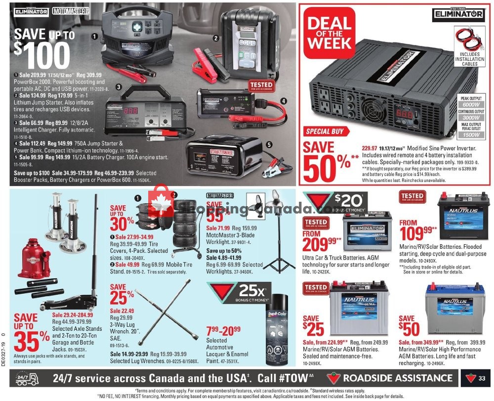 Canadian Tire flyer from Friday June 28, 2019 to Thursday July 4, 2019 - page 35