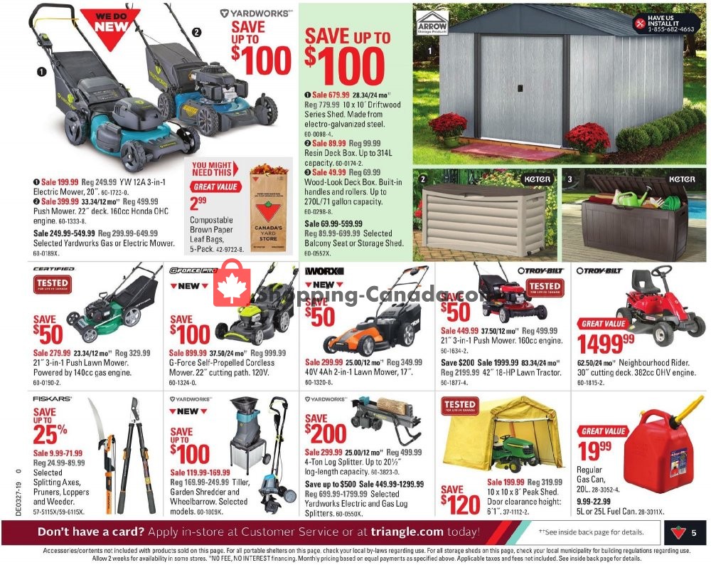 Canadian Tire flyer from Friday June 28, 2019 to Thursday July 4, 2019 - page 5